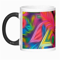 Colorful Floral Abstract Painting Morph Mug by KirstenStar