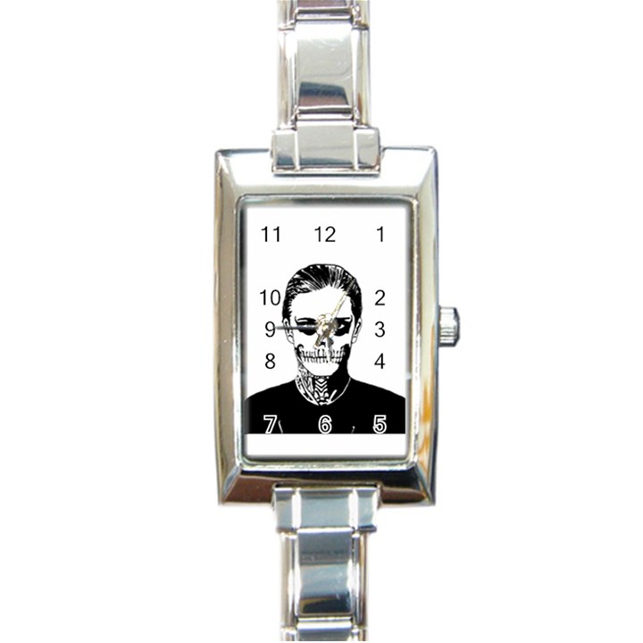 Tatezazzle Rectangular Italian Charm Watch