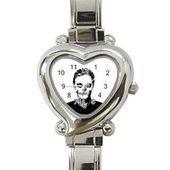 Tatezazzle Heart Italian Charm Watch  by kramcox