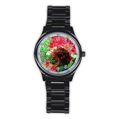 Summer Time Sport Metal Watch (black) by icarusismartdesigns