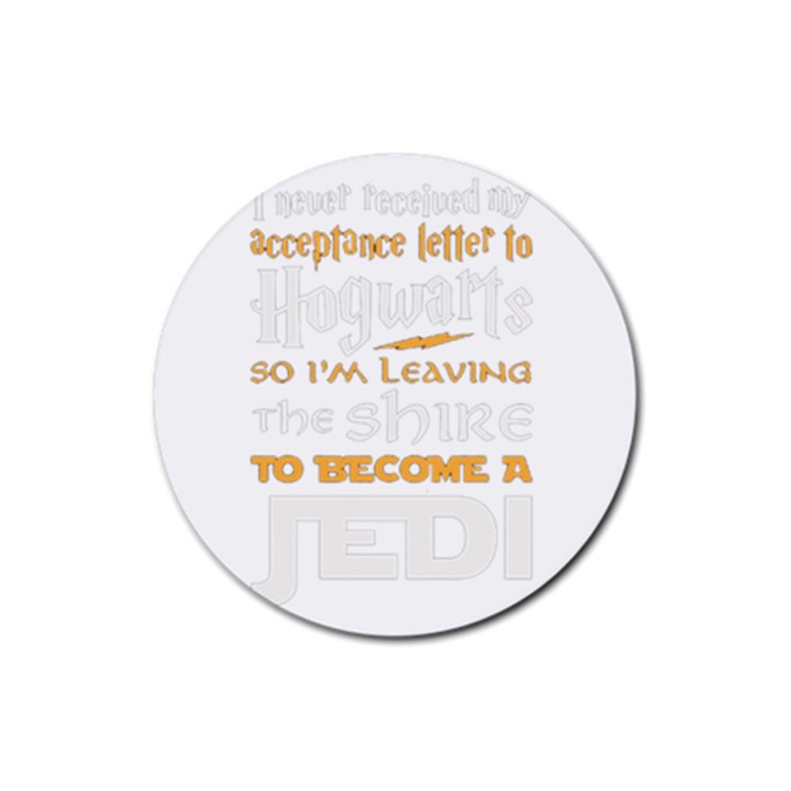 Howarts Letter Drink Coaster (Round)