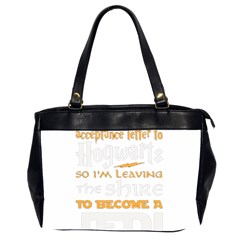 Howarts Letter Oversize Office Handbag (two Sides) by empyrie