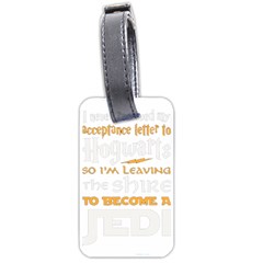 Howarts Letter Luggage Tag (one Side) by empyrie