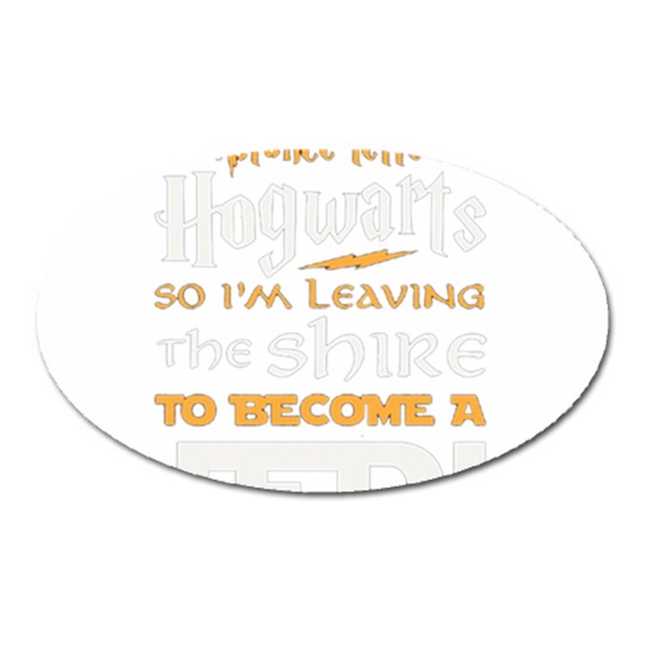 Howarts Letter Magnet (Oval)