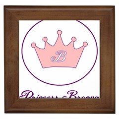 Princess Brenna2 Fw Framed Ceramic Tile by brennastore