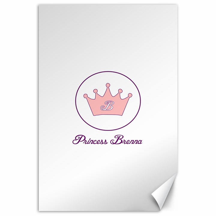 Princess Brenna2 Fw Canvas 24  x 36  (Unframed)