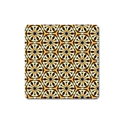 Faux Animal Print Pattern Square Magnet by GardenOfOphir