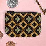 Faux Animal Print Pattern Mini Coin Purses Front