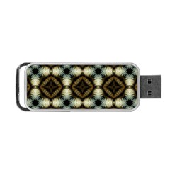 Faux Animal Print Pattern Portable Usb Flash (one Side) by GardenOfOphir