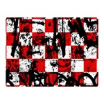 Emo Checker Graffiti Double Sided Flano Blanket (Mini)  35 x27  Blanket Front