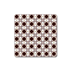 Cute Pretty Elegant Pattern Square Magnet by GardenOfOphir