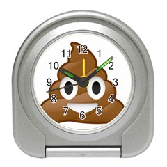 Poop Travel Alarm Clocks by redcow