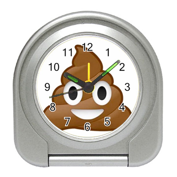 Poop Travel Alarm Clocks