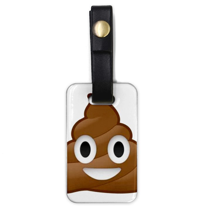 Poop Luggage Tags (One Side) 