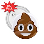 Poop 2.25  Buttons (100 pack)  Front