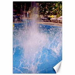 Splash 3 Canvas 12  X 18   by icarusismartdesigns