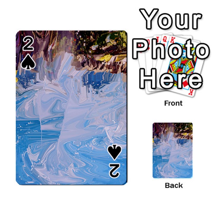 Splash 4 Playing Cards 54 Designs 