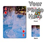 Splash 4 Playing Cards 54 Designs  Front - Diamond4