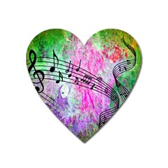 Abstract Music  Heart Magnet by ImpressiveMoments