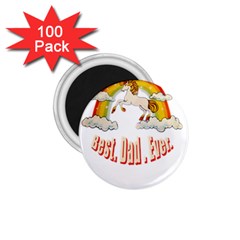 Best  Dad  Ever  1 75  Magnets (100 Pack)  by redcow