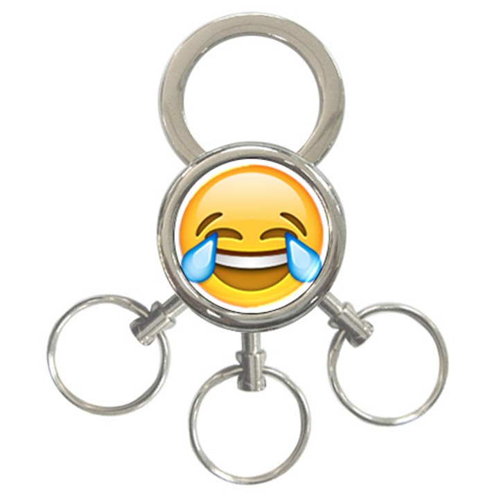 Cryingwithlaughter 3-Ring Key Chains