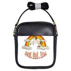 Best  Dad  Ever Girls Sling Bags by redcow