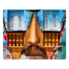 Graffiti Sunglass Art Double Sided Flano Blanket (large)  by TheWowFactor