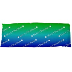 Merry Christmas,text,rainbow Body Pillow Cases Dakimakura (two Sides)  by ImpressiveMoments