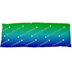 Merry Christmas,text,rainbow Body Pillow Cases Dakimakura (Two Sides)  Front