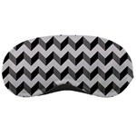 Modern Retro Chevron Patchwork Pattern  Sleeping Masks Front