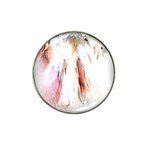 Abstract Angel in White Hat Clip Ball Marker (10 pack) Front