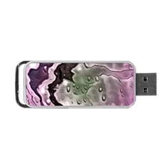 Wet Metal Pink Portable Usb Flash (two Sides) by ImpressiveMoments