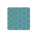 Cute Pretty Elegant Pattern Square Magnet Front