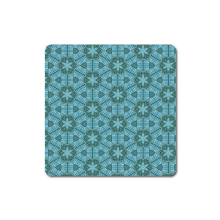 Cute Pretty Elegant Pattern Square Magnet