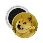 Dogecoin 2.25  Magnets Front