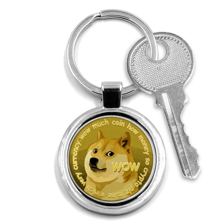 Dogecoin Key Chains (Round) 