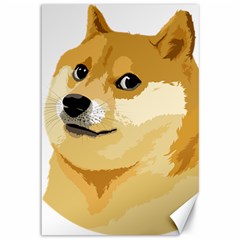 Dogecoin Canvas 12  X 18   by dogestore