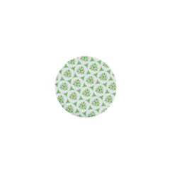 Sweet Doodle Pattern Green 1  Mini Magnets by ImpressiveMoments