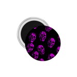 Purple Skulls  1.75  Magnets Front