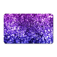 Midnight Glitter Magnet (rectangular) by KirstenStar