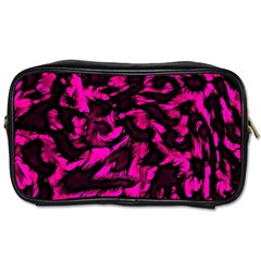 Extreme Pink Cheetah Abstract  Toiletries Bags by OCDesignss