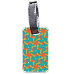 Sun Pattern Luggage Tag (two Sides) by LalyLauraFLM