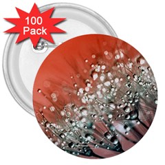 Dandelion 2015 0711 3  Buttons (100 Pack)  by JAMFoto