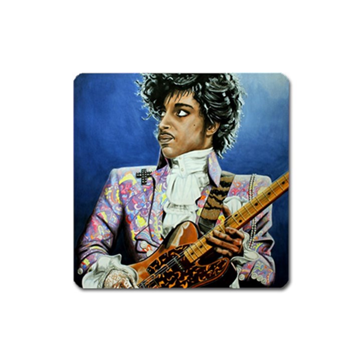 The Purple Rain Tour Square Magnet