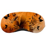 Awesome Summer  Flowers In Soft Red And Yellow Sleeping Masks Front