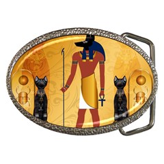 Anubis, Ancient Egyptian God Of The Dead Rituals  Belt Buckles by FantasyWorld7