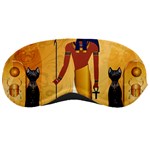 Anubis, Ancient Egyptian God Of The Dead Rituals  Sleeping Masks Front