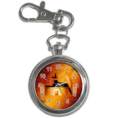 Anubis, Ancient Egyptian God Of The Dead Rituals  Key Chain Watches by FantasyWorld7