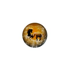 Wonderful Horses 1  Mini Buttons by FantasyWorld7