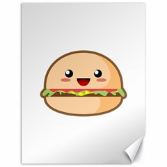 Kawaii Burger Canvas 18  X 24   by KawaiiKawaii